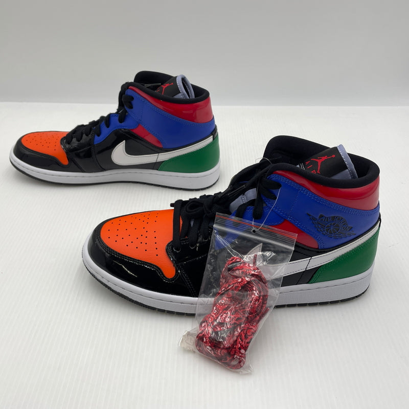 【中古品】【メンズ】 NIKE ナイキ WMNS AIR JORDAN 1 MID SE スニーカー 靴 CV5276-001 ウィメンズ エア ジョーダン ワン ミッド エスイー パテント ブレンド 靴 160-261007-sa-04-teih サイズ：29cm カラー：マルチ 万代Net店