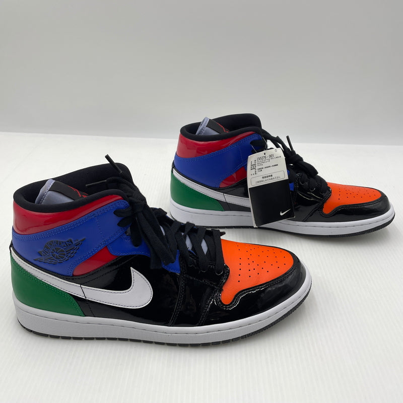 【中古品】【メンズ】 NIKE ナイキ WMNS AIR JORDAN 1 MID SE スニーカー 靴 CV5276-001 ウィメンズ エア ジョーダン ワン ミッド エスイー パテント ブレンド 靴 160-261007-sa-04-teih サイズ：29cm カラー：マルチ 万代Net店