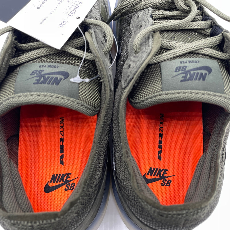 【中古品】【メンズ】 NIKE SB ナイキエスビー PS8 ピーエスエイト "SEQUOIA CARGO KHAKI MEDIUM OLIVE BLACK" FV8493-300 セコイア カーゴ カーキ ミディアム オリーブ ブラック スニーカー 靴 160-261007-sa-03-teih サイズ：28cm カラー：カーキ 万代Net店