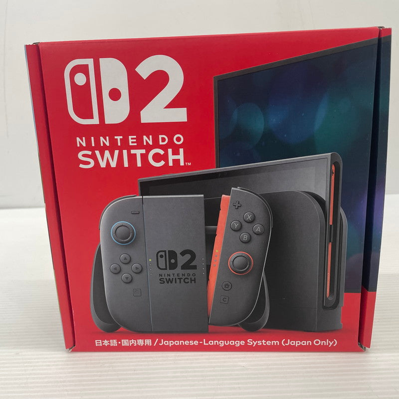【未使用品】 Nintendo Switch2 ニンテンドースイッチ2 国内版 日本語版 BEE-S-KB6CA 035-261008-ns-02-tei 万代Net店