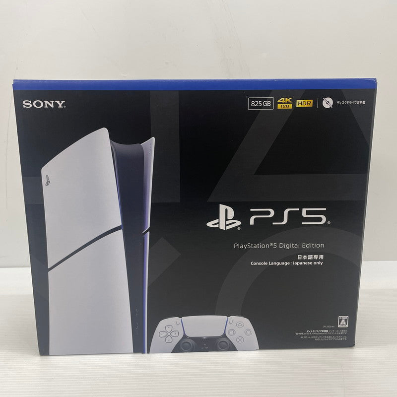【未使用品】 SONY ソニー PlayStation 5 デジタル・エディション 日本語専用 CFI-2200B01 032-261008-ns-15-tei 万代Net店