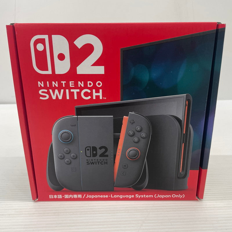 【未使用品】 Nintendo Switch2 ニンテンドースイッチ2 国内版 日本語版 BEE-S-KB6CA 035-261008-ns-05-tei 万代Net店