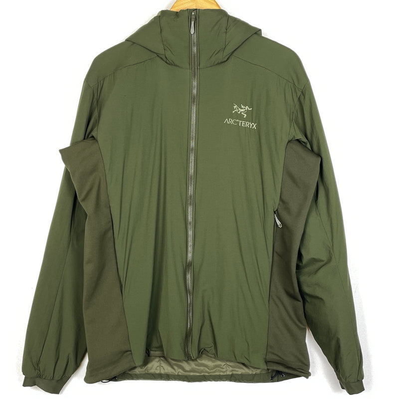 【中古品】【メンズ】 ARC TERYX アークテリクス アークテリクスATOM LT HOODY 24108-129850 アトム エルティ フーディ アウター 144-261007-sa-20-teih サイズ：S カラー：カーキ 万代Net店