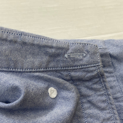 【中古品】【メンズ】 HUMANMADE ヒューマンメイド OXFORD SHIRT HM24SH002 オックスフォード シャツ 長袖 トップス 142-261007-sa-19-teih サイズ：L カラー：ブルー 万代Net店