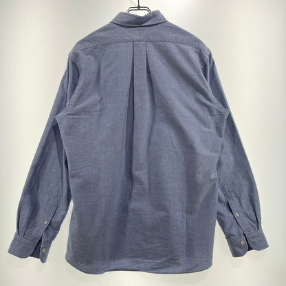 【中古品】【メンズ】 HUMANMADE ヒューマンメイド OXFORD SHIRT HM24SH002 オックスフォード シャツ 長袖 トップス 142-261007-sa-19-teih サイズ：L カラー：ブルー 万代Net店