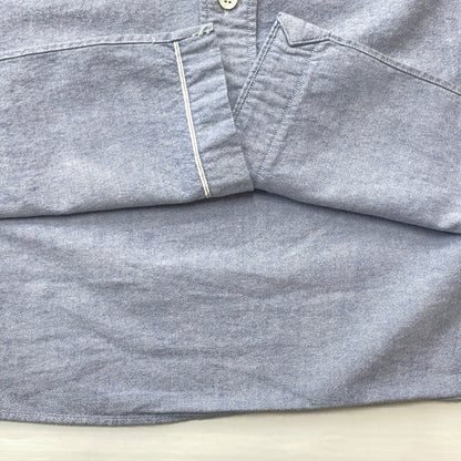 【中古品】【メンズ】 HUMANMADE ヒューマンメイド OXFORD SHIRT HM24SH002 オックスフォード シャツ 長袖 トップス 142-261007-sa-19-teih サイズ：L カラー：ブルー 万代Net店