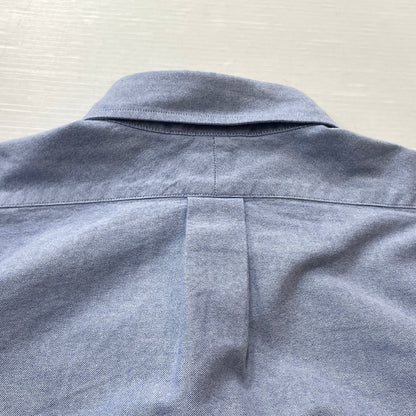 【中古品】【メンズ】 HUMANMADE ヒューマンメイド OXFORD SHIRT HM24SH002 オックスフォード シャツ 長袖 トップス 142-261007-sa-19-teih サイズ：L カラー：ブルー 万代Net店