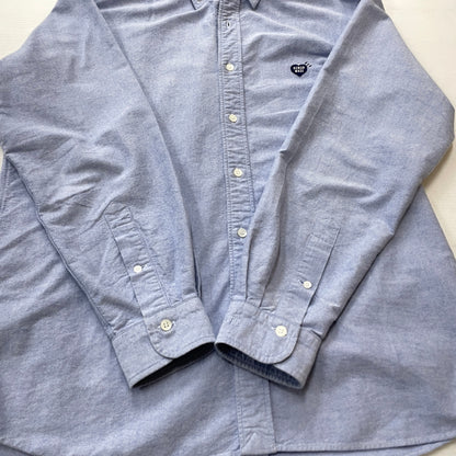 【中古品】【メンズ】 HUMANMADE ヒューマンメイド OXFORD SHIRT HM24SH002 オックスフォード シャツ 長袖 トップス 142-261007-sa-19-teih サイズ：L カラー：ブルー 万代Net店