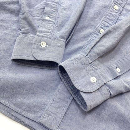 【中古品】【メンズ】 HUMANMADE ヒューマンメイド OXFORD SHIRT HM24SH002 オックスフォード シャツ 長袖 トップス 142-261007-sa-19-teih サイズ：L カラー：ブルー 万代Net店