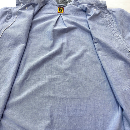 【中古品】【メンズ】 HUMANMADE ヒューマンメイド OXFORD SHIRT HM24SH002 オックスフォード シャツ 長袖 トップス 142-261007-sa-19-teih サイズ：L カラー：ブルー 万代Net店