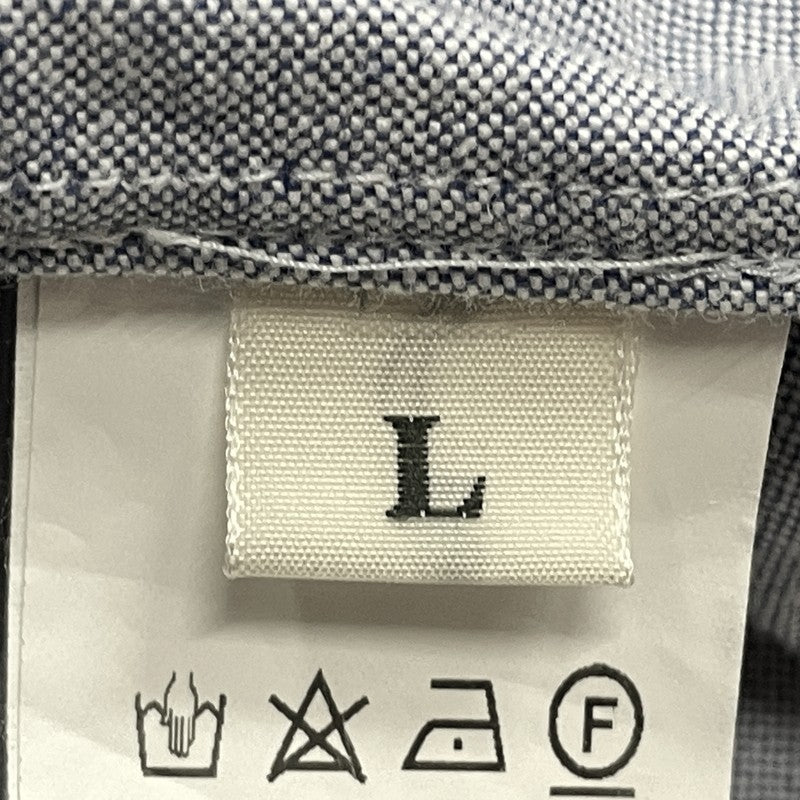 【中古品】【メンズ】 HUMANMADE ヒューマンメイド OXFORD SHIRT HM24SH002 オックスフォード シャツ 長袖 トップス 142-261007-sa-19-teih サイズ：L カラー：ブルー 万代Net店
