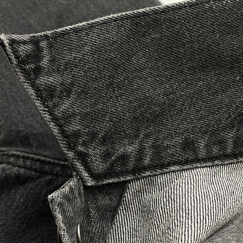 【中古品】【メンズ】 LEVI'S リーバイス 1ST TRUCKER JACKET "BLACK STONEWASH" A3174-00000 ファースト トラッカー ジャケット ブラック ストーン ウォッシュ アウター 145-261007-sa-22-teih サイズ：M カラー：ブラック 万代Net店