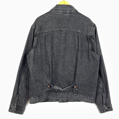 【中古品】【メンズ】 LEVI'S リーバイス 1ST TRUCKER JACKET "BLACK STONEWASH" A3174-00000 ファースト トラッカー ジャケット ブラック ストーン ウォッシュ アウター 145-261007-sa-22-teih サイズ：M カラー：ブラック 万代Net店