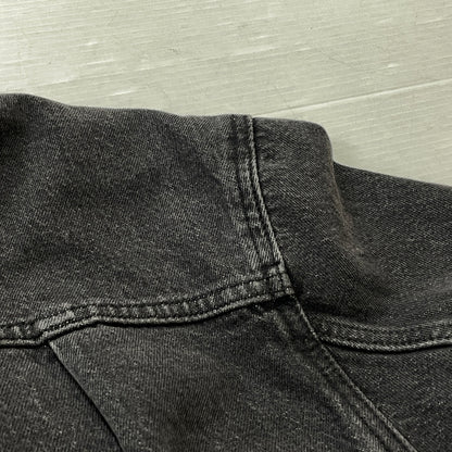 【中古品】【メンズ】 LEVI'S リーバイス 1ST TRUCKER JACKET "BLACK STONEWASH" A3174-00000 ファースト トラッカー ジャケット ブラック ストーン ウォッシュ アウター 145-261007-sa-22-teih サイズ：M カラー：ブラック 万代Net店