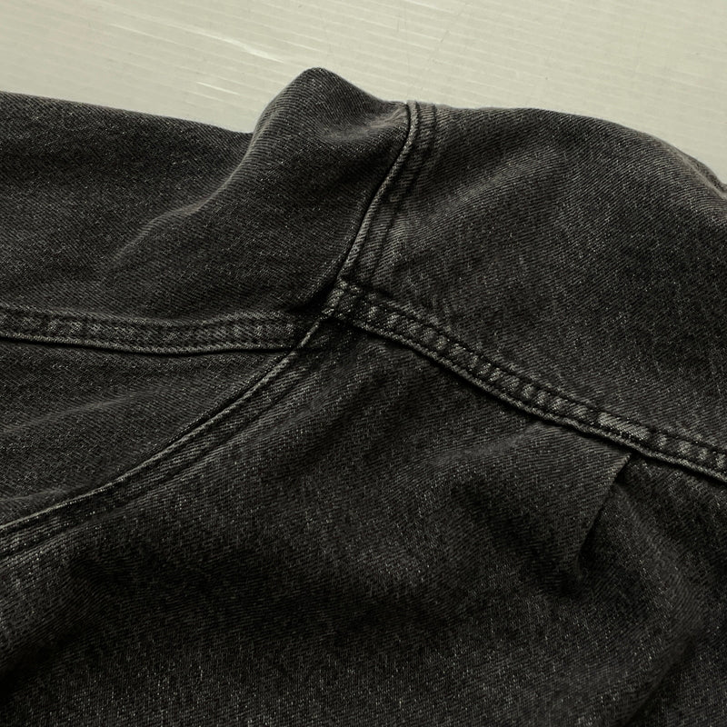【中古品】【メンズ】 LEVI'S リーバイス 1ST TRUCKER JACKET "BLACK STONEWASH" A3174-00000 ファースト トラッカー ジャケット ブラック ストーン ウォッシュ アウター 145-261007-sa-22-teih サイズ：M カラー：ブラック 万代Net店