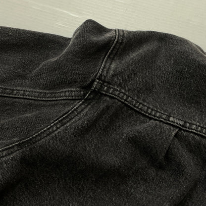 【中古品】【メンズ】 LEVI'S リーバイス 1ST TRUCKER JACKET "BLACK STONEWASH" A3174-00000 ファースト トラッカー ジャケット ブラック ストーン ウォッシュ アウター 145-261007-sa-22-teih サイズ：M カラー：ブラック 万代Net店