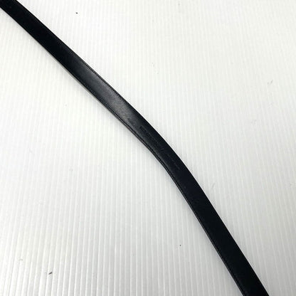 【中古品】【メンズ】 SAINT LAURENT サンローラン WESTERN NARROW BELT GRZ346571-85-0615 ウエスタン ナロー ベルト 服飾雑貨 205-261009-yo-01-teih サイズ：85cm カラー：ブラック 万代Net店