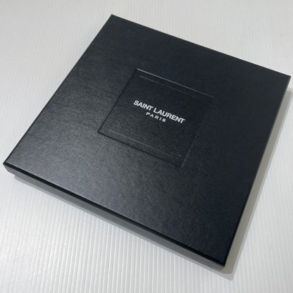 【中古品】【メンズ】 SAINT LAURENT サンローラン WESTERN NARROW BELT GRZ346571-85-0615 ウエスタン ナロー ベルト 服飾雑貨 205-261009-yo-01-teih サイズ：85cm カラー：ブラック 万代Net店