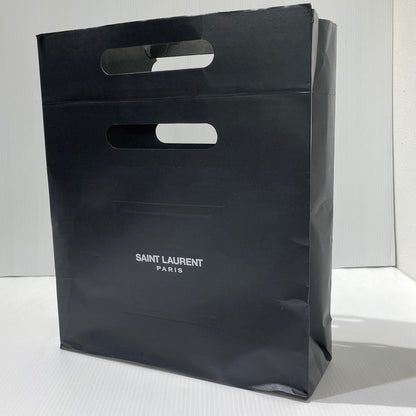 【中古品】【メンズ】 SAINT LAURENT サンローラン WESTERN NARROW BELT GRZ346571-85-0615 ウエスタン ナロー ベルト 服飾雑貨 205-261009-yo-01-teih サイズ：85cm カラー：ブラック 万代Net店