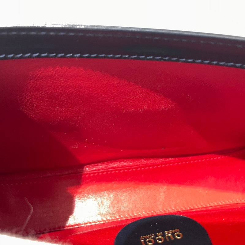 【中古品】【レディース】 GUCCI グッチ LADY LOCK 2WAY SHOULDER BAG 004-1817-0485 レディロック 2ウェイ ショルダーバッグ カバン 180-261009-yo-05-teih カラー：ネイビー 万代Net店