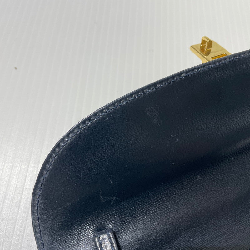 【中古品】【レディース】 GUCCI グッチ LADY LOCK 2WAY SHOULDER BAG 004-1817-0485 レディロック 2ウェイ ショルダーバッグ カバン 180-261009-yo-05-teih カラー：ネイビー 万代Net店