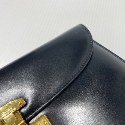 【中古品】【レディース】 GUCCI グッチ LADY LOCK 2WAY SHOULDER BAG 004-1817-0485 レディロック 2ウェイ ショルダーバッグ カバン 180-261009-yo-05-teih カラー：ネイビー 万代Net店