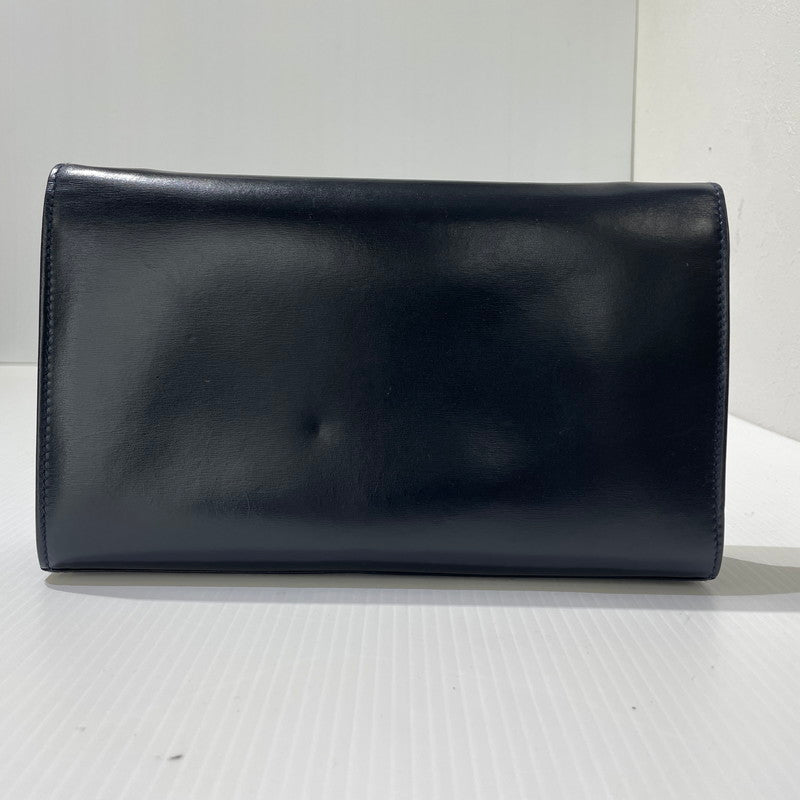 【中古品】【レディース】 GUCCI グッチ LADY LOCK 2WAY SHOULDER BAG 004-1817-0485 レディロック 2ウェイ ショルダーバッグ カバン 180-261009-yo-05-teih カラー：ネイビー 万代Net店