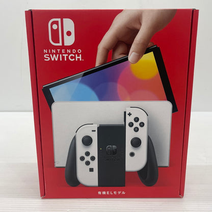 【未使用品】 Nintendo Switch 有機ELモデルJoy-Con(L)/(R) ホワイト HEG-S-KAAAA 034-261008-ns-14-tei 万代Net店
