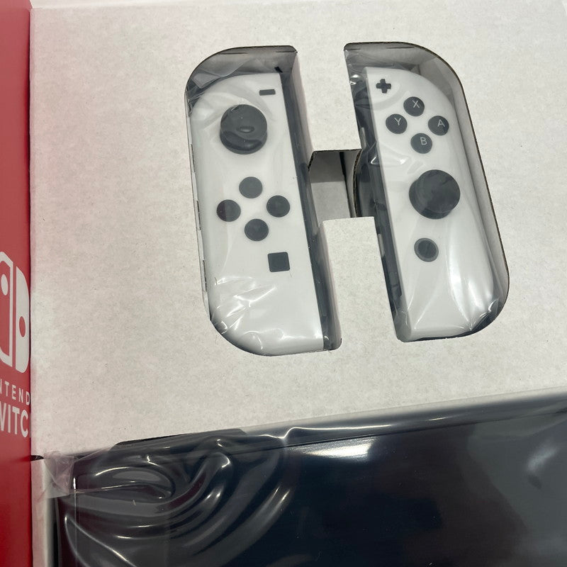 【未使用品】 Nintendo Switch 有機ELモデルJoy-Con(L)/(R) ホワイト HEG-S-KAAAA 034-261008-ns-14-tei 万代Net店