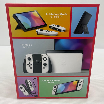 【未使用品】 Nintendo Switch 有機ELモデルJoy-Con(L)/(R) ホワイト HEG-S-KAAAA 034-261008-ns-14-tei 万代Net店