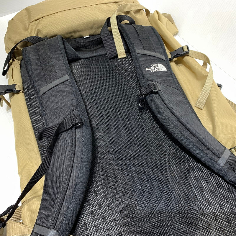 【中古品】【メンズ/レディース】 THE NORTH FACE ザ・ノースフェイス TELLUS 45 NM62200 テルス トレッキング バックパック カバン アウトドア 188-261011-ko-15-teih カラー：ベージュ 万代Net店