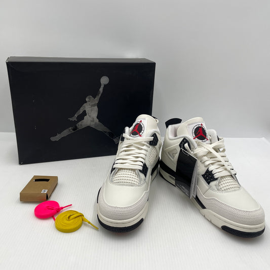【中古品】【メンズ】 NIKE ナイキ AIRJORDAN 4 RETRO OG FC IM4002-100 エアジョーダン 4 レトロ オージー フライト クラブ スニーカー 靴 160-261007-sa-08-teih サイズ：27.5cm カラー：ホワイト 万代Net店