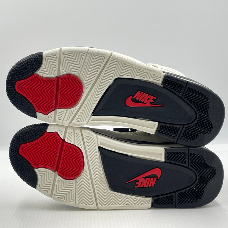 【中古品】【メンズ】 NIKE ナイキ AIRJORDAN 4 RETRO OG FC IM4002-100 エアジョーダン 4 レトロ オージー フライト クラブ スニーカー 靴 160-261007-sa-08-teih サイズ：27.5cm カラー：ホワイト 万代Net店