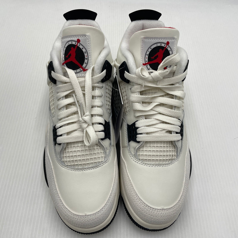 【中古品】【メンズ】 NIKE ナイキ AIRJORDAN 4 RETRO OG FC IM4002-100 エアジョーダン 4 レトロ オージー フライト クラブ スニーカー 靴 160-261007-sa-08-teih サイズ：27.5cm カラー：ホワイト 万代Net店
