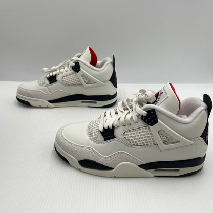 【中古品】【メンズ】 NIKE ナイキ AIRJORDAN 4 RETRO OG FC IM4002-100 エアジョーダン 4 レトロ オージー フライト クラブ スニーカー 靴 160-261007-sa-08-teih サイズ：27.5cm カラー：ホワイト 万代Net店