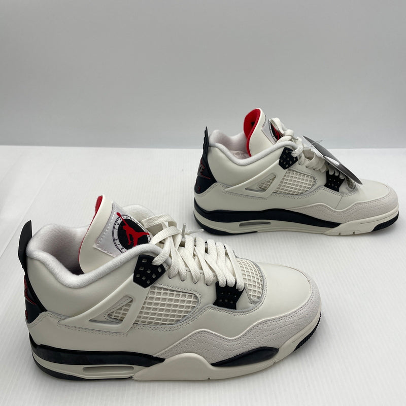 【中古品】【メンズ】 NIKE ナイキ AIRJORDAN 4 RETRO OG FC IM4002-100 エアジョーダン 4 レトロ オージー フライト クラブ スニーカー 靴 160-261007-sa-08-teih サイズ：27.5cm カラー：ホワイト 万代Net店