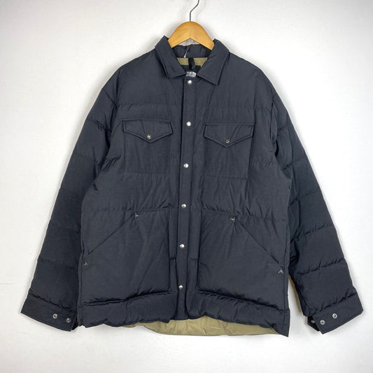 【中古品】【メンズ】 THE NORTH FACE ザ・ノースフェイス STUFFED SHIRT ND92532 スタッフド シャツ アウター ダウンジャケット 144-261006-yo-01-teih サイズ：XL カラー：ブラック 万代Net店