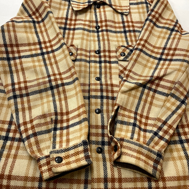【中古品】【メンズ】 PENDLETON ペンドルトン 70’s VINTAGE CPO JACKET 70年代 ヴィンテージ シーピーオー ジャケット アウター 145-261007-sa-23-teih サイズ：M カラー：チェック 万代Net店