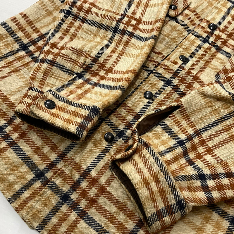 【中古品】【メンズ】 PENDLETON ペンドルトン 70’s VINTAGE CPO JACKET 70年代 ヴィンテージ シーピーオー ジャケット アウター 145-261007-sa-23-teih サイズ：M カラー：チェック 万代Net店