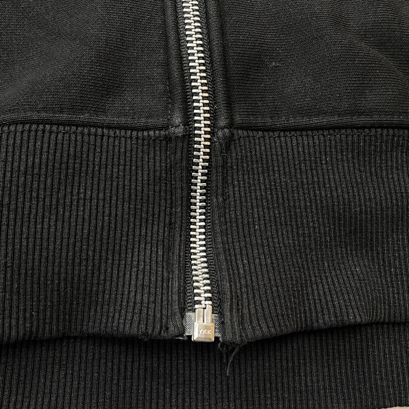 【中古品】【メンズ】 STUSSY ステューシー LOGO ZIPUP PARKA 1974870 ロゴ ジップアップ パーカー フルジップパーカー 長袖 トップス 142-261007-sa-18-teih サイズ：XL カラー：ブラック 万代Net店