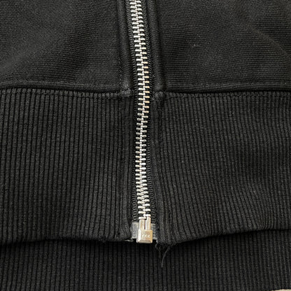 【中古品】【メンズ】 STUSSY ステューシー LOGO ZIPUP PARKA 1974870 ロゴ ジップアップ パーカー フルジップパーカー 長袖 トップス 142-261007-sa-18-teih サイズ：XL カラー：ブラック 万代Net店