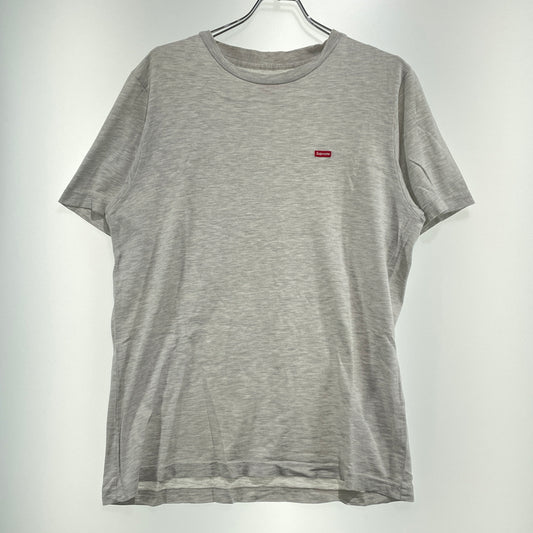 【中古品】【メンズ】 SUPREME シュプリーム SMALL BOX TEE スモール ボックス ロゴ Tシャツ 半袖 トップス 149-261007-sa-17-teih サイズ：S カラー：グレー 万代Net店