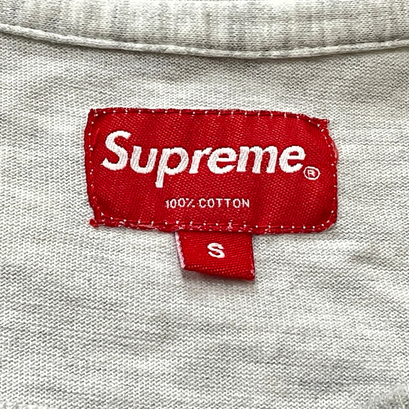【中古品】【メンズ】 SUPREME シュプリーム SMALL BOX TEE スモール ボックス ロゴ Tシャツ 半袖 トップス 149-261007-sa-17-teih サイズ：S カラー：グレー 万代Net店