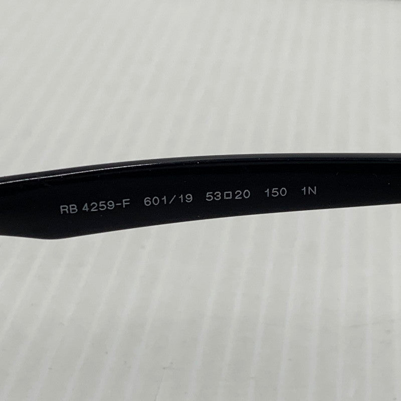 【中古品】【メンズ】 RAY-BAN レイバン SUNGLASSES RB4259-F サングラス アイウェア メガネ 203-261011-ko-04-teih サイズ：53□20-150 カラー：ポリッシュブラック 万代Net店