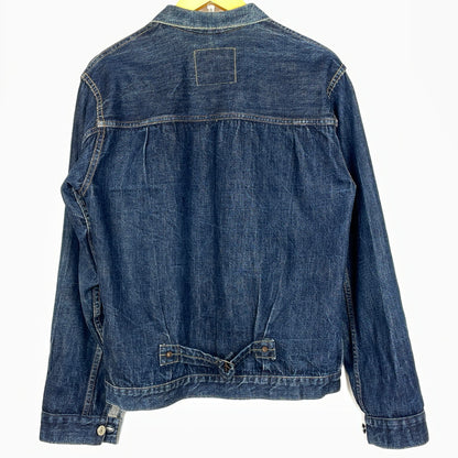 【中古品】【メンズ】 WARE HOUSE ウェア ハウス DOWN POCKET DENIM JACKET LOT 2001XX ダウン ポケット デニム ジャケット アウター 1946大戦モデル 145-261006-sa-01-fuzh サイズ：38 カラー：インディゴ 万代Net店
