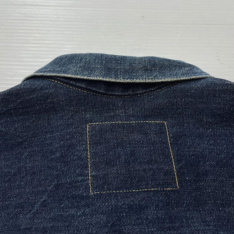 【中古品】【メンズ】 WARE HOUSE ウェア ハウス DOWN POCKET DENIM JACKET LOT 2001XX ダウン ポケット デニム ジャケット アウター 1946大戦モデル 145-261006-sa-01-fuzh サイズ：38 カラー：インディゴ 万代Net店