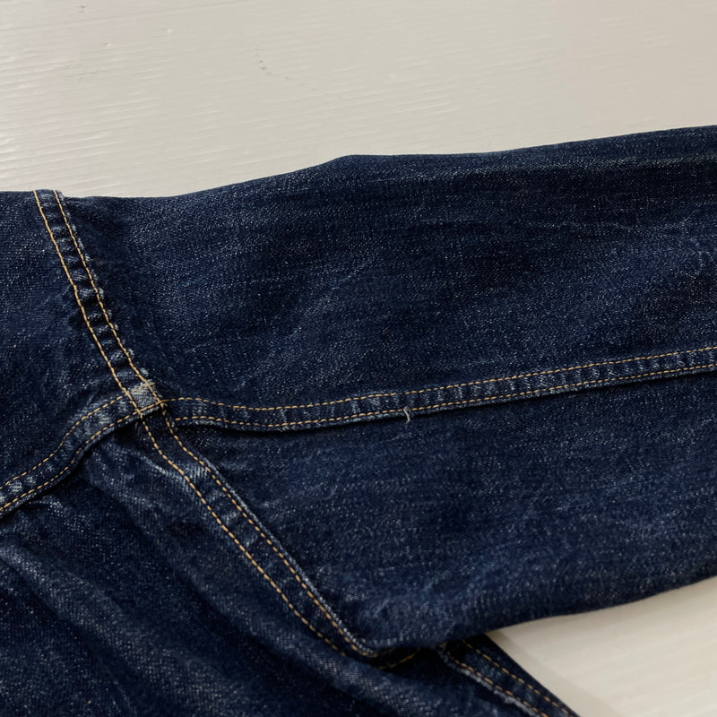 【中古品】【メンズ】 WARE HOUSE ウェア ハウス DOWN POCKET DENIM JACKET LOT 2001XX ダウン ポケット デニム ジャケット アウター 1946大戦モデル 145-261006-sa-01-fuzh サイズ：38 カラー：インディゴ 万代Net店