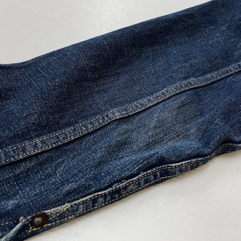 【中古品】【メンズ】 WARE HOUSE ウェア ハウス DOWN POCKET DENIM JACKET LOT 2001XX ダウン ポケット デニム ジャケット アウター 1946大戦モデル 145-261006-sa-01-fuzh サイズ：38 カラー：インディゴ 万代Net店