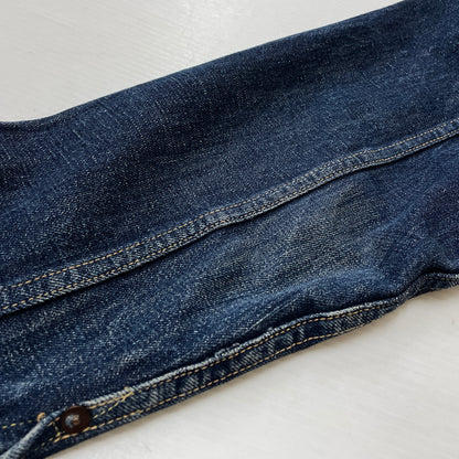 【中古品】【メンズ】 WARE HOUSE ウェア ハウス DOWN POCKET DENIM JACKET LOT 2001XX ダウン ポケット デニム ジャケット アウター 1946大戦モデル 145-261006-sa-01-fuzh サイズ：38 カラー：インディゴ 万代Net店