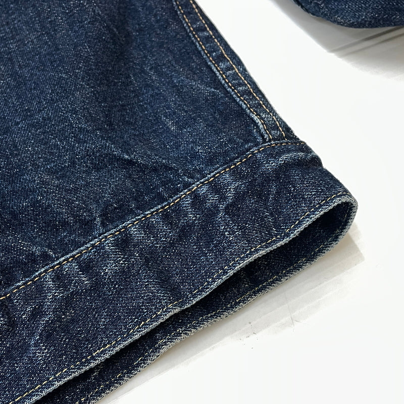 【中古品】【メンズ】 WARE HOUSE ウェア ハウス DOWN POCKET DENIM JACKET LOT 2001XX ダウン ポケット デニム ジャケット アウター 1946大戦モデル 145-261006-sa-01-fuzh サイズ：38 カラー：インディゴ 万代Net店